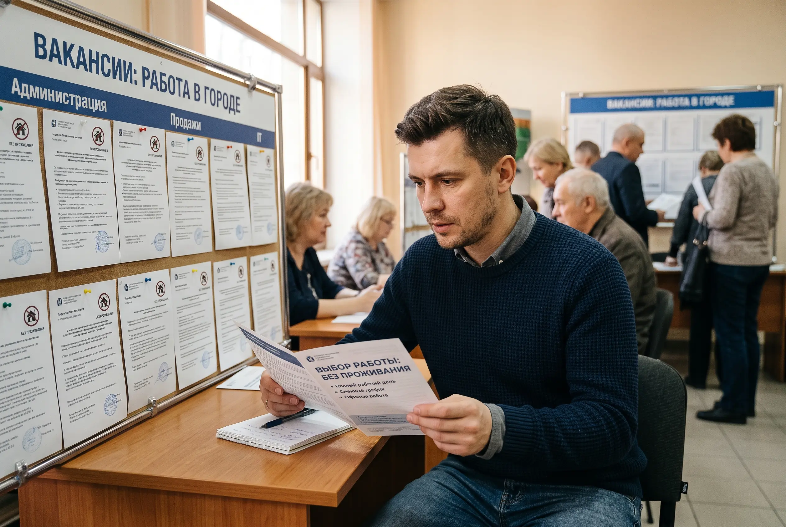Кому не подходит работа с проживанием